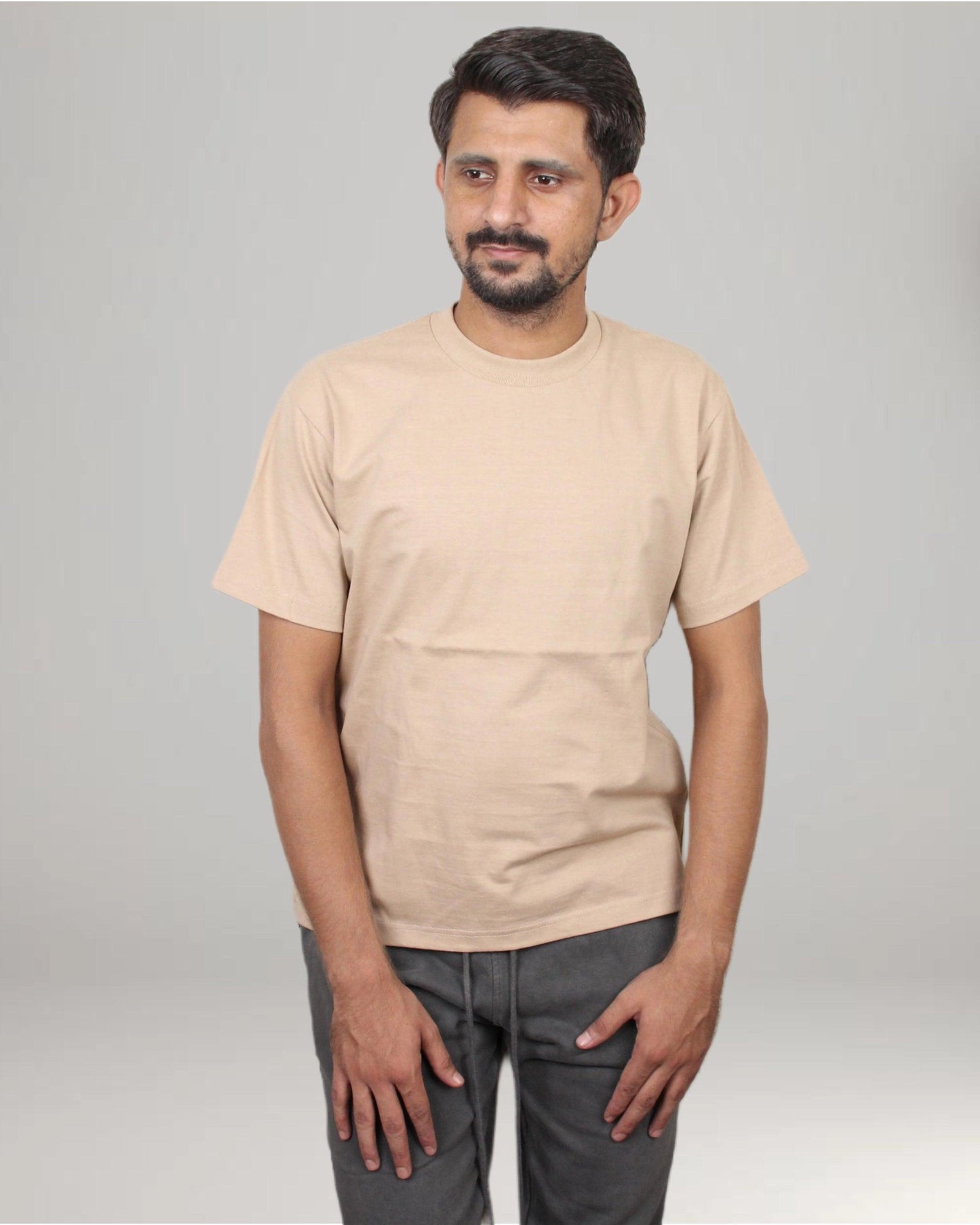 Basic Tees - Sand