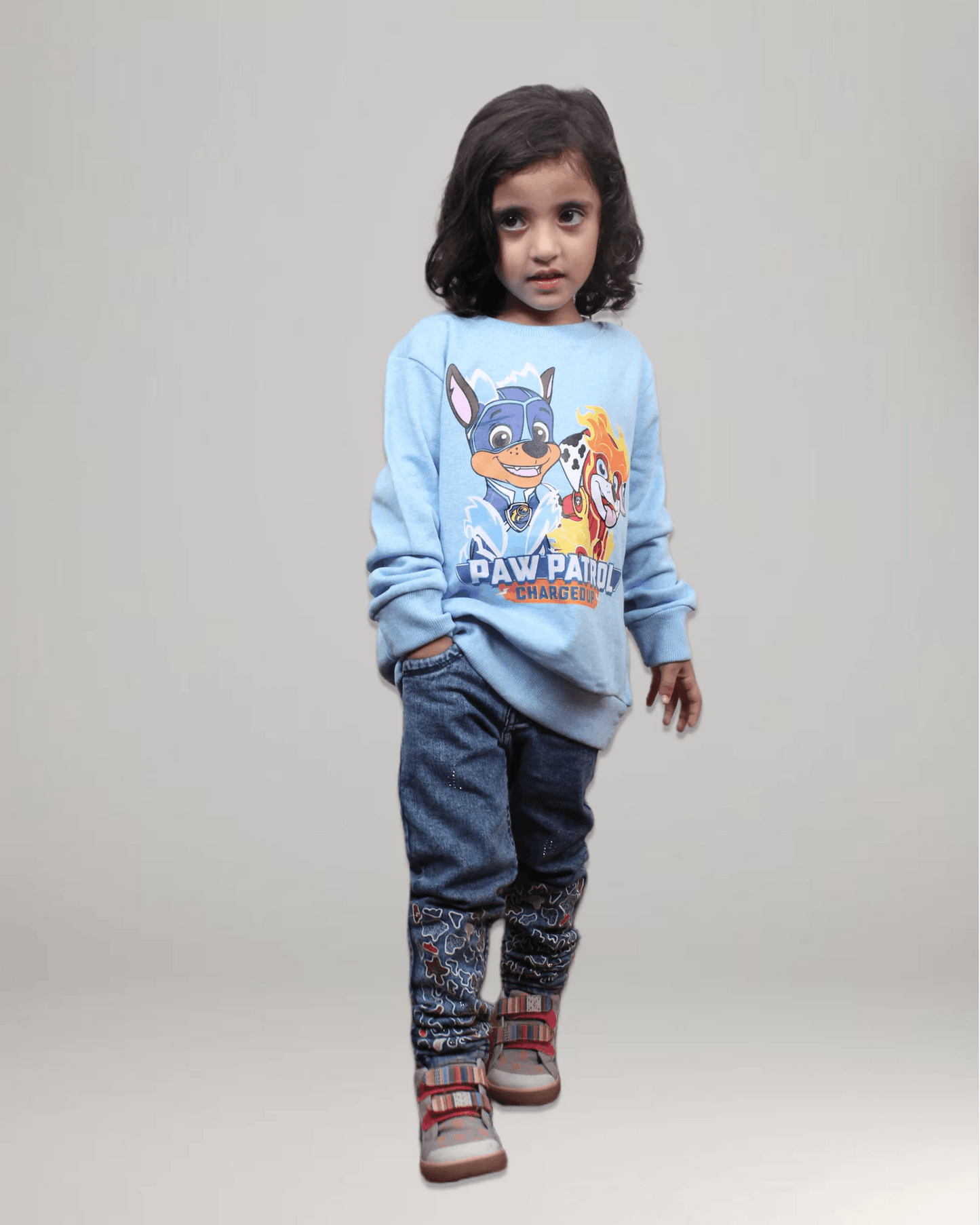 Paw Petrol Kids Sweatshirt - Sky Blue