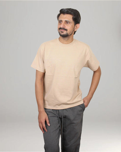 Basic Tees - Sand