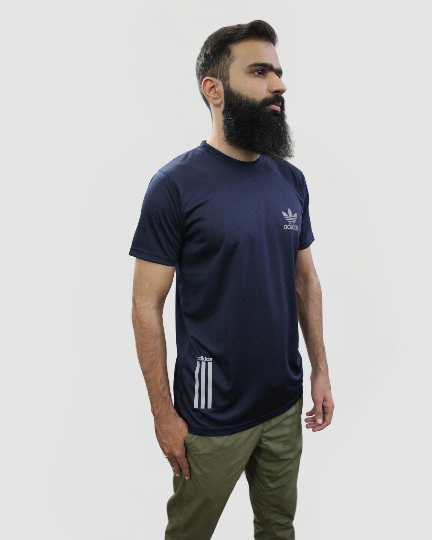 ADI Dri-Fit T-Shirt -  Navy Blue