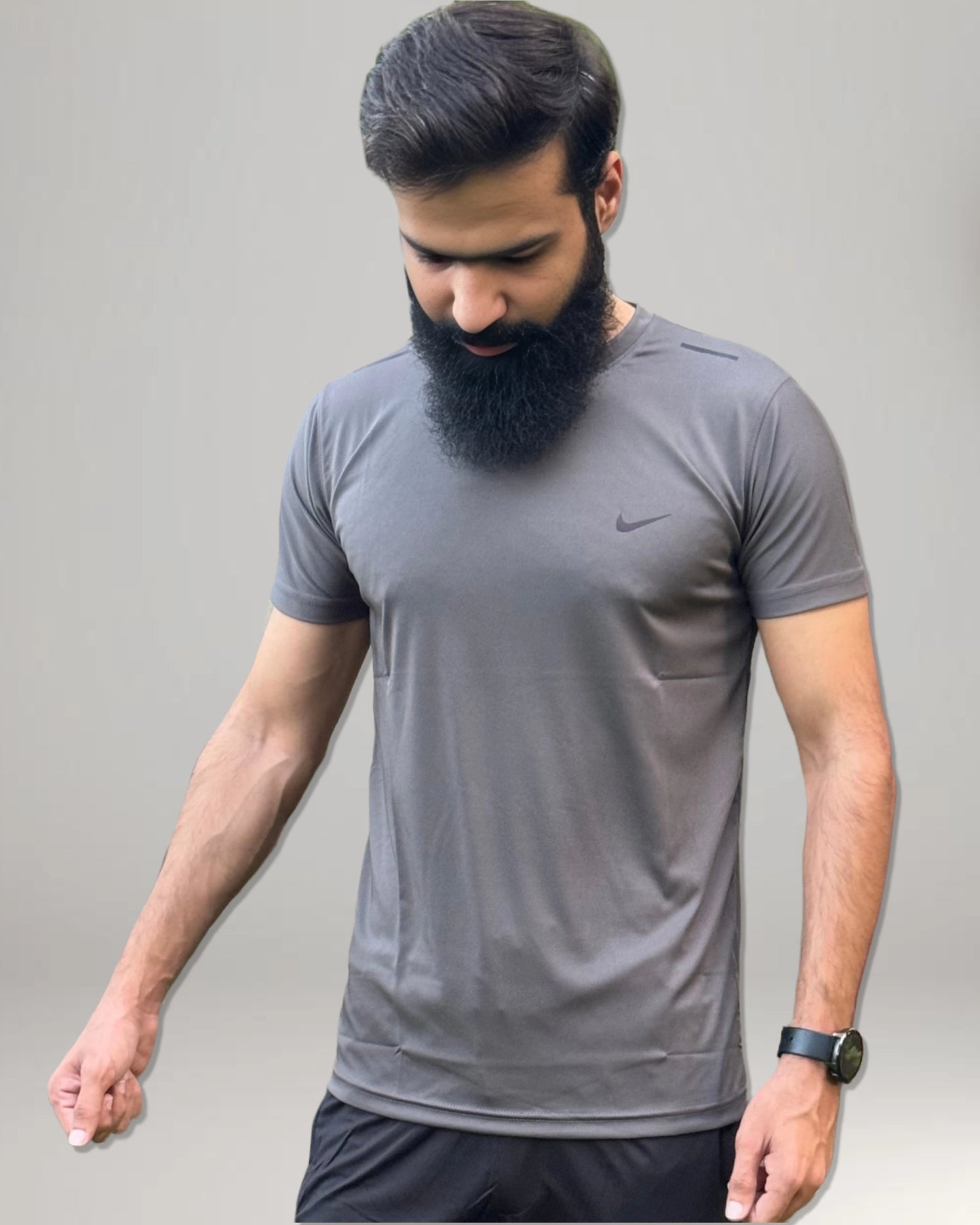 NKE Dri-Fit T-Shirt -  Grey