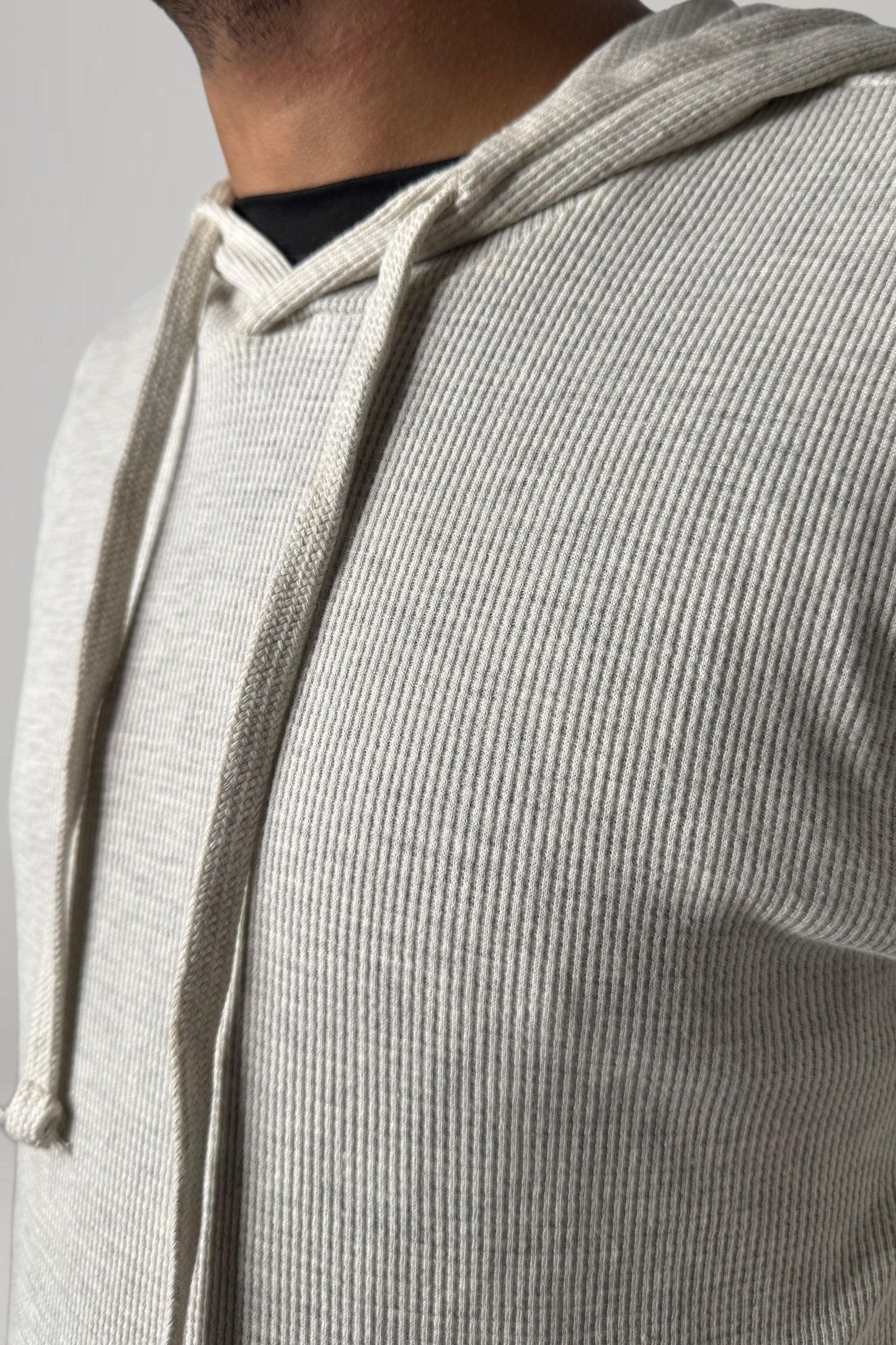 Light Weight Pullover Hoodie - Oatmeal