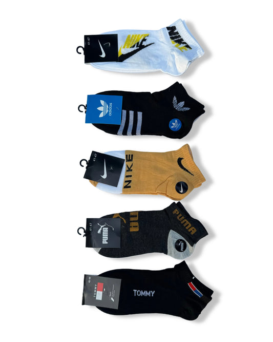 Pack of 5 Gents Cotton Socks - Pack 4