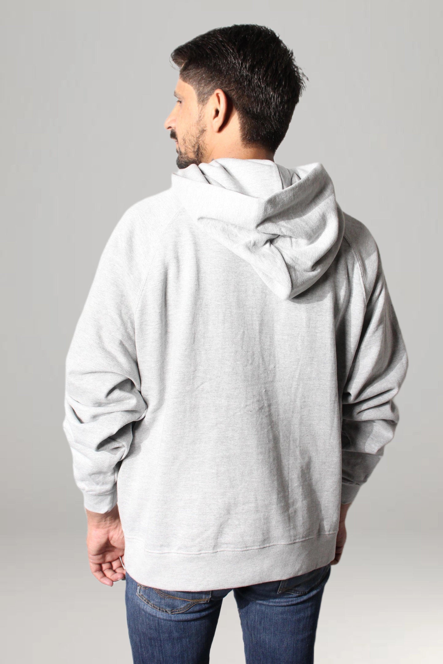 Heavy Weight Pullover Hoodie - Grey